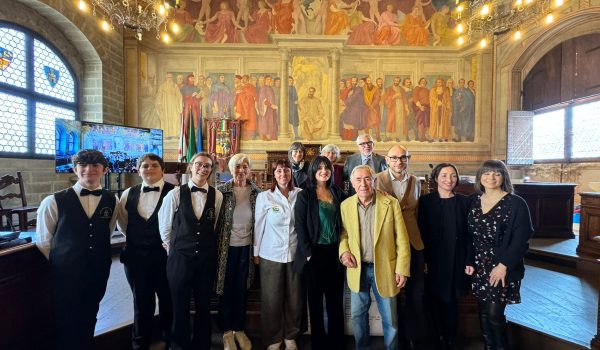 Foto di gruppo partecipanti bando GAME UPI per la Provincia di Arezzo